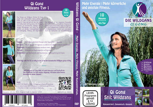 Wildgans Qi Gong DVD Cover Lehr-DVD Dayan Qigong